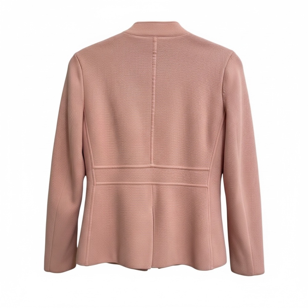 Talbots Dusty Rose Stand-Collar Button Jacket - Picture 2 of 4